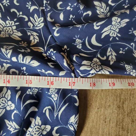 Express Blue Floral Dress Women's Size Small - Picture 8 of 15